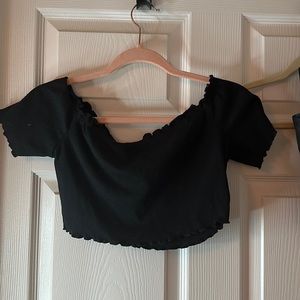 dressing up crop top small or medium